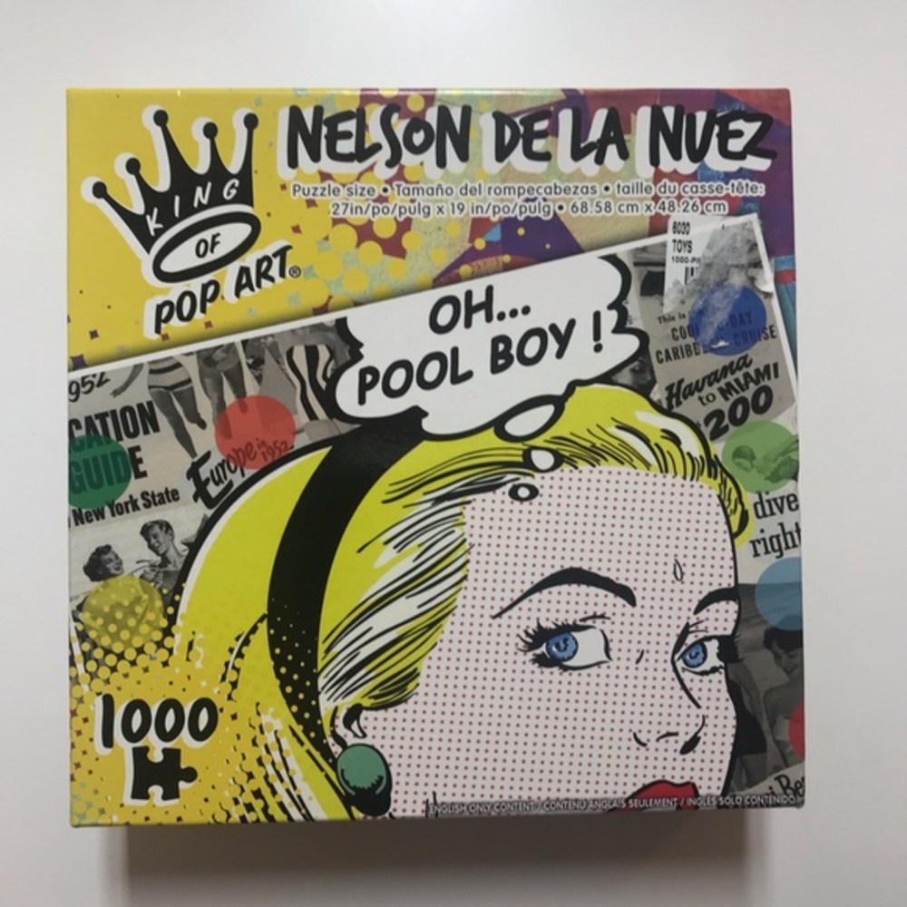Nelson De La Nuez “Oh Pool Boy” Puzzle